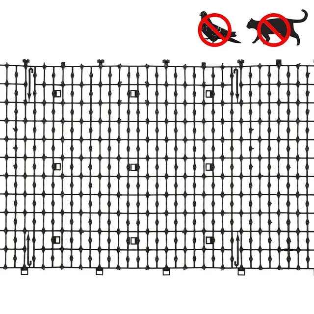 Gardening Cat Scat Mat Repellent Mat Anti-Cat Strips Spikes Straps Deterrent Keep Dog Bird Away Digging Pet Supplies 2