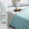 Cooling Fabric Air Condition Quilt Cool Blankets for Beds Double Side Cold Silky Summer Blanket Lightweight Cooled Comforter 3