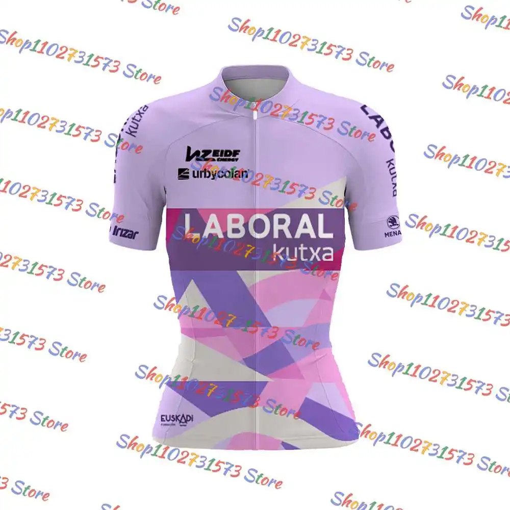 Laboral Kutxa Cycling Jersey Set Women MTB Bike Clothing Mens Quick Dry Bicycle Wear Clothes Short Maillot Culotte