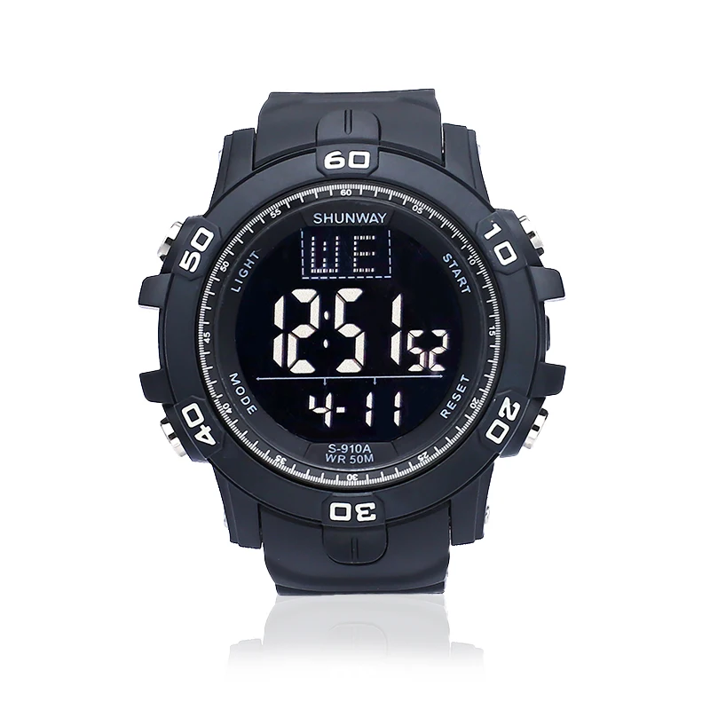 Digital Men Military Multifunction Watch 50m Waterproof Wristwatch LED Clock Sport Watch Male Big Watches Men 2022 