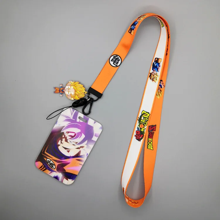 1 Set Anime Card Cases Card Lanyard Key Lanyard Cosplay Badge ID Cards Holders Neck Straps Keychains wallet card holder,card holder,credit card holder,card wallet,id card holder,id card case,wallet card bag,document card wallet
