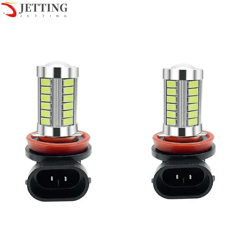 LED Fog Light LED Bulb LED Light Fog and Headlight Bulbs 2-piece H8 H11 Led 9005 9006 5630 33smd Fog Lamp Daytime Running Lamp Bulb White Vehicle Running Automatic LED
