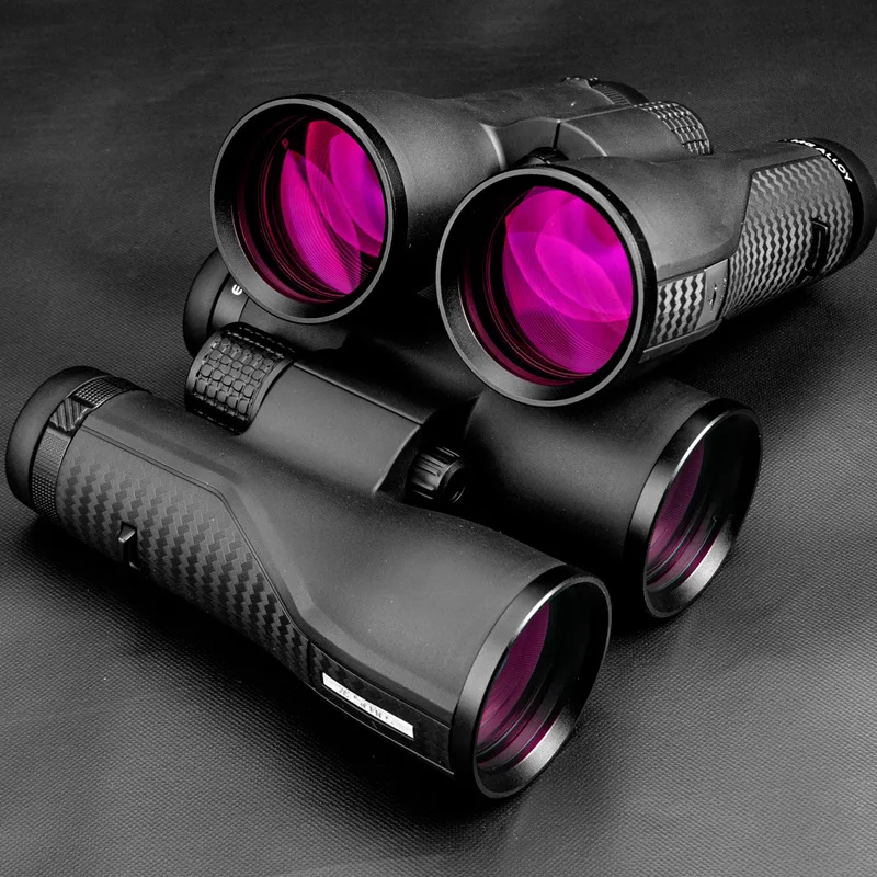 10x50 12x50 ED Lens Binocular Magnesium Alloy SMC BAK4 Prism Nitrogen Filled IPX7 Waterproof Shuntu For Travel Hunting