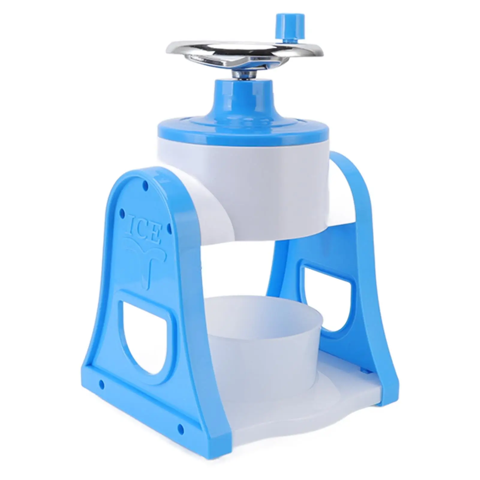 Portable Mini Hand Crank Shaver Crusher-Rustproof Machine for home & for food Stalls
