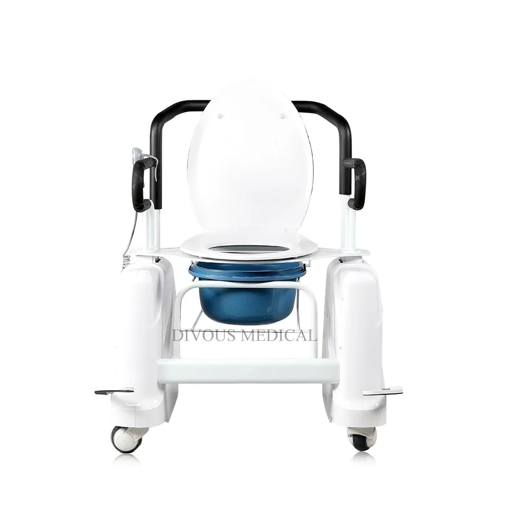 Humanization Design Transfer Lift Wheelchair Electric Remote Toilet Chair Wheelchair for Elderly Diabled 2