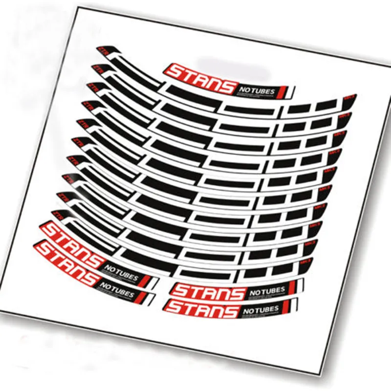 Rim Stickers for Stan's NOTUBES FLOW MK3 Mountain Bike Wheelset Decals
