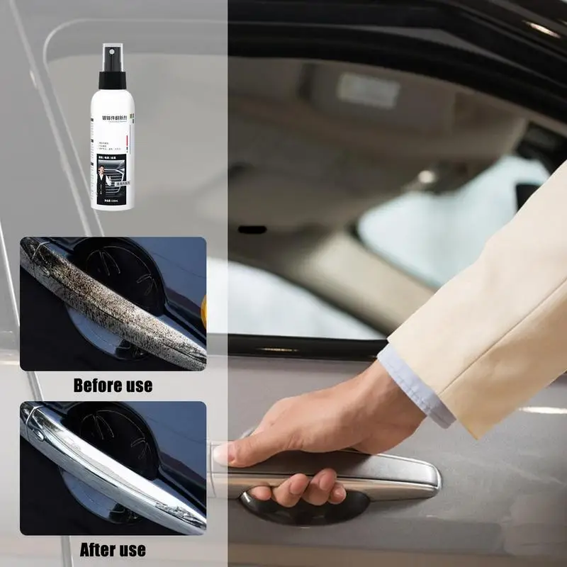 Car Metal Rush Remover Multipurpose Auto Crystal Plating Agent Car Anti Rus Spray Vehicles Electroplating Paint Care Liquid