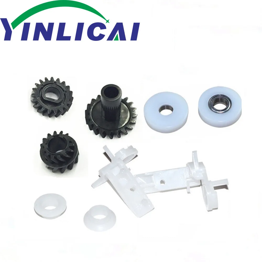 

Комплект шестеренок от разработчика 1 комплект + разделительный ролик + переносной роликовый Кронштейн для Konica Minolta 250 350 223 283 363 423 163 Di2510 DI3510