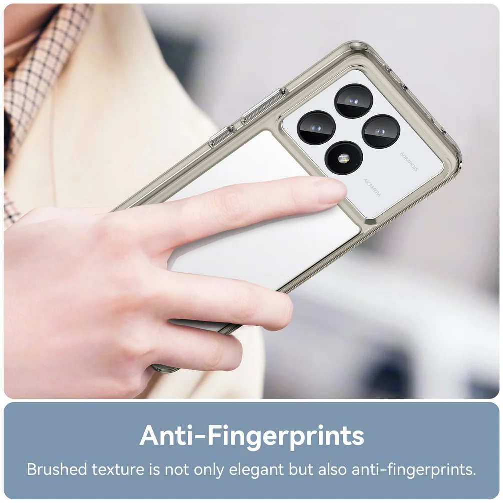 Étui Transparent pour X6 M6 F5 X5 GT X4 M5 F4 POCO C65 C40 C55 M4 Pro F3, housse de téléphone souple et fine en TPU_voghion.com