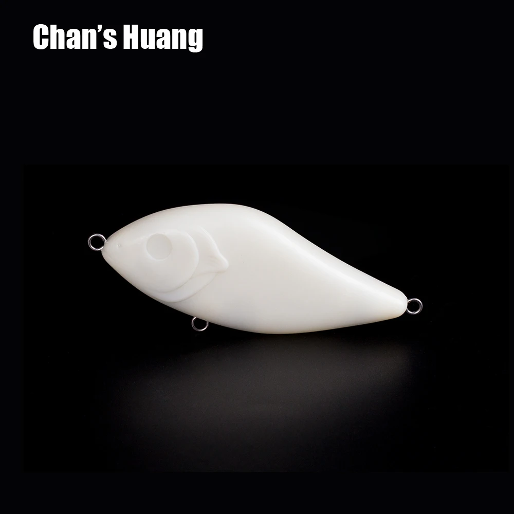 

Chan's Huang 2/5pcs DIY 100mm 43g Unpainted Fishing Lures Muskie Lure Bait Glide Jerkbait Crankbait Blanks Hard Body Wobbler