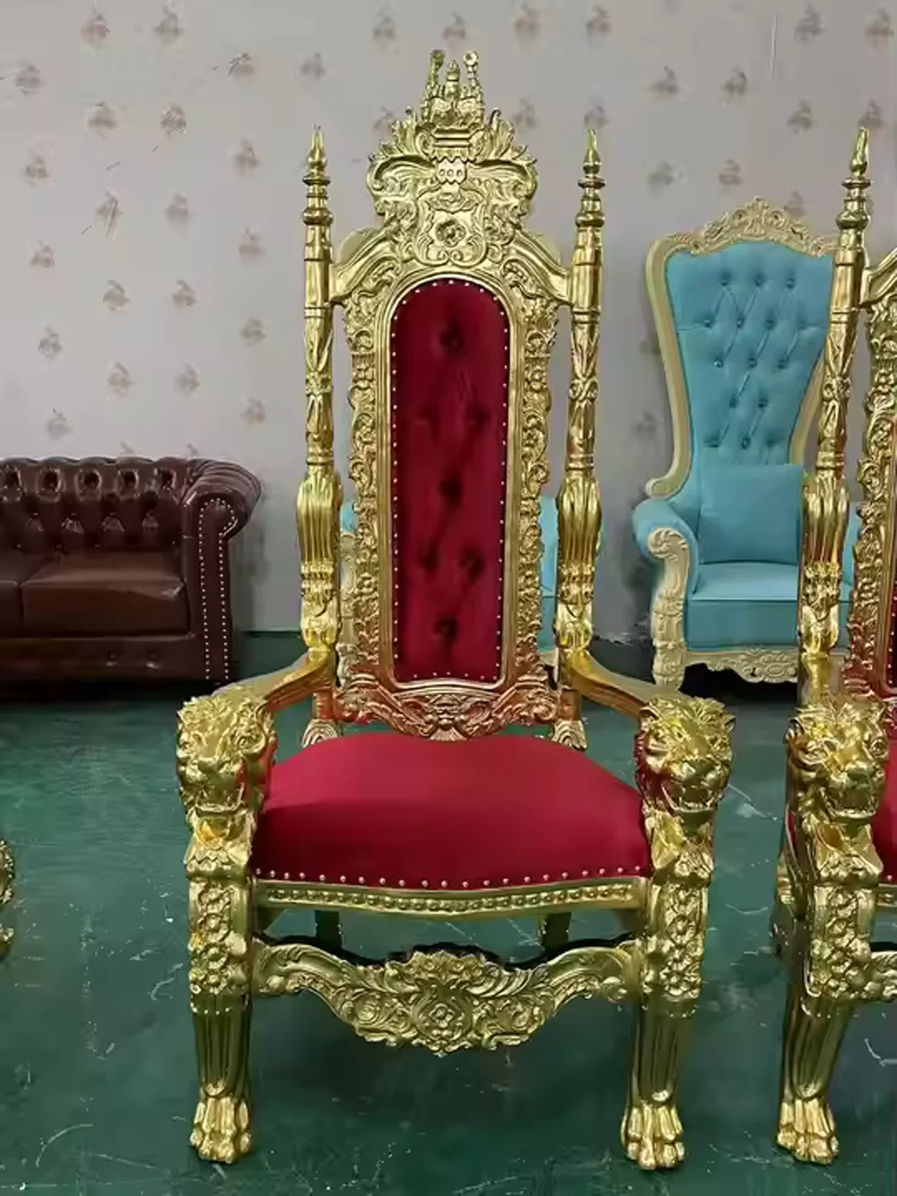 king Large Wedding Elegant Throne Chairs king in South Africa