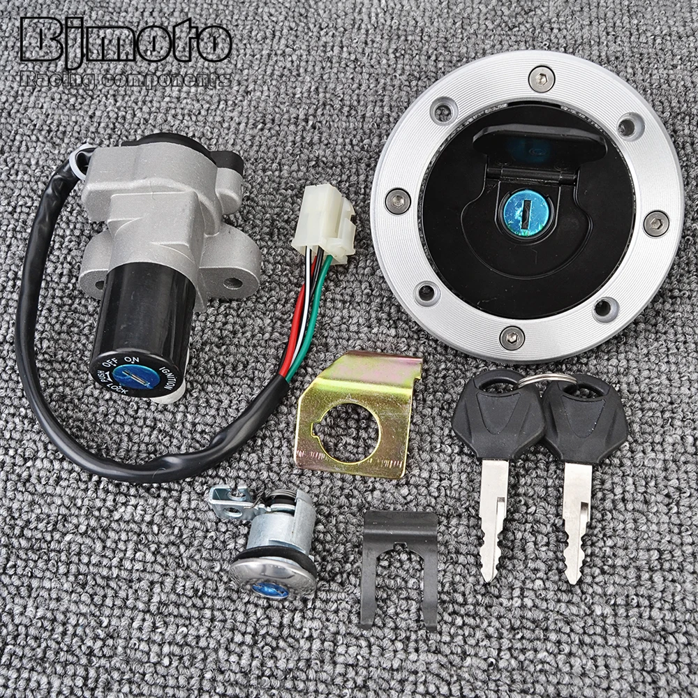 

Fuel Gas Cap Ignition Switch Seat Lock Key Kit For Suzuki GS500 GS 500 2001-2012 2011 2010 2009 2008 2007 2006 2005 2004 2003