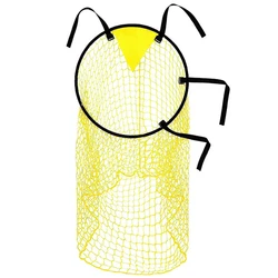 Foldable Soccer Training Target Net (Yellow 45cm)