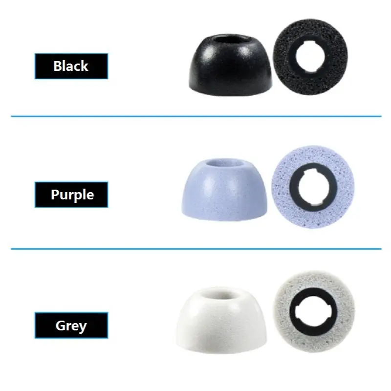 Memory Foam Replacement Earbuds Ear Buds Tips Isolate Noise Plug Compatible with Samsung Galaxy Buds Pro Earphone Repair Part