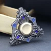 New Zinc Alloy Fidget Spinner Adult Gift Smooth Electroplate Hybrid Bearing Toys Metal Fidget Hand Spinner Finger Focus Toy 3
