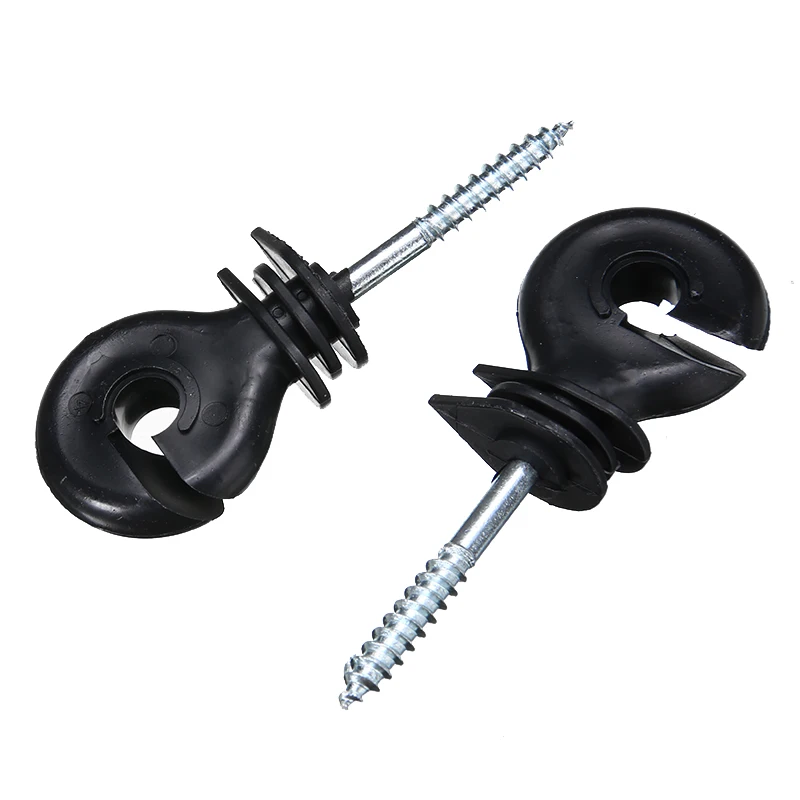 Anneau isolant de clôture électrique, 100 pièces, poteau de clôture