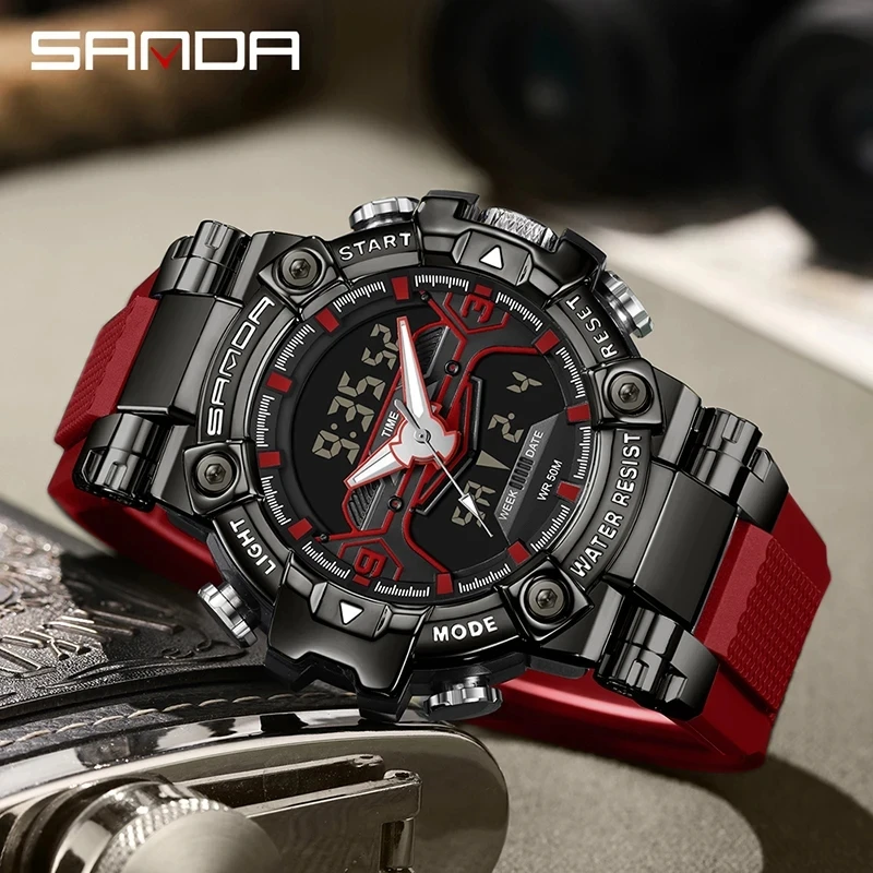 Wr50m Ohsen 1802 Sanda 3186 Yeni Yıl Trendy Dijital Analog Ekran