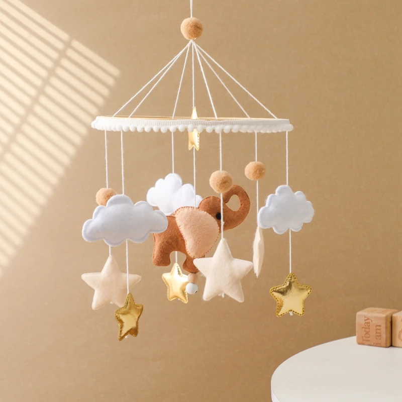Baby Rattles Toys 0-12 Months Musical Newborn Cute Whale Animal Crib Bed Bell Mobile Toddler Rattles Carousel For Cots Kids Gift