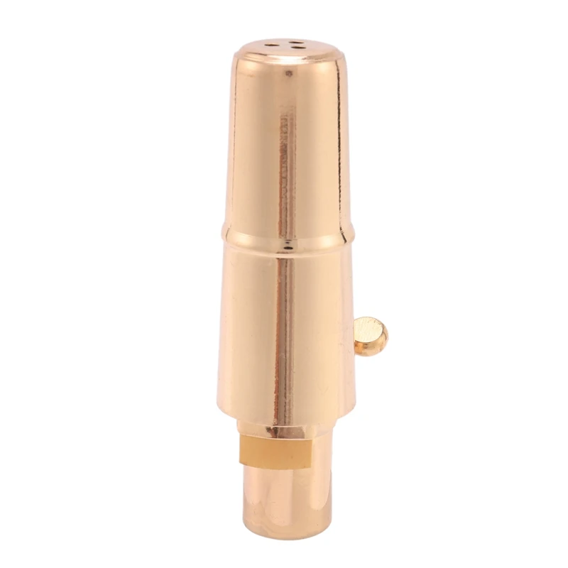 ABJV 2X Golden Alto Sax Saxophone Mouthpiece With Cap And Ligature Musical Instruments Parts