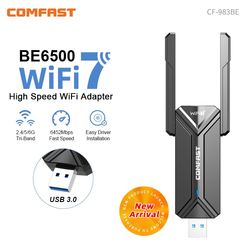 Wifi 7 USB BE6500