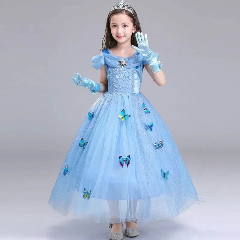 Kids Dress for Girls Princess Party Baby Performance Prom Clothing Bridesmaid Christmas Birthday Gift Maxi Ceremonial Dress cute dresses