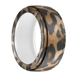 Silicone Protective Cover with Printed Pattern for M (Leopard print)