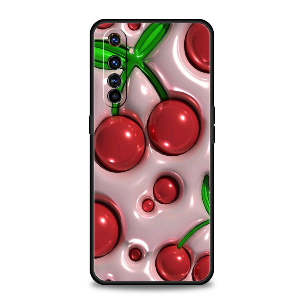 Charming Cherry Bow Soft TPU Phone Case Cover