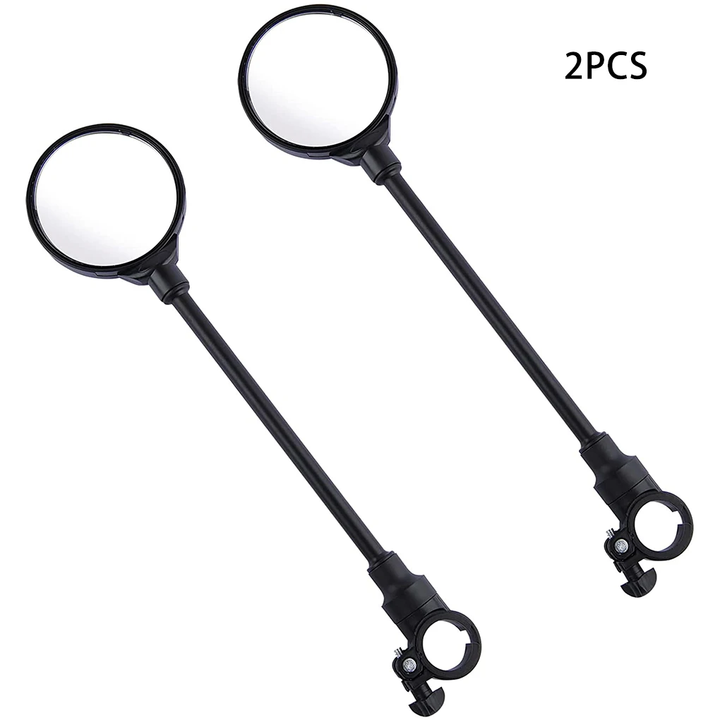 

Pack of 2 Bicycle Handle Bar Rear View Mirror Adjustable Rearview