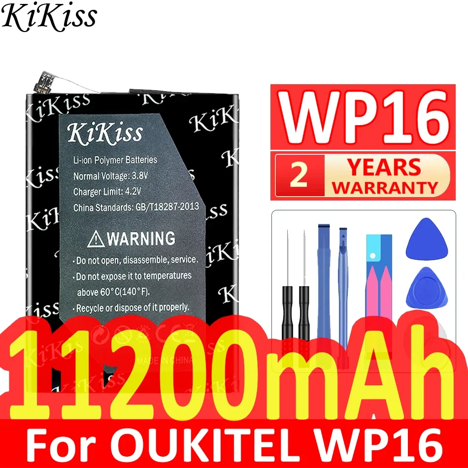 

Мощный аккумулятор 11200 мАч KiKiss S95 для OUKITEL WP16 Bateria
