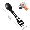 Outdoor Fork Spoon Versatile Outdoor Camping Tool Lightweight Fork Spoon Bottle Opener for Survival Tactical Utility for Easy 3