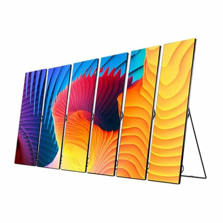 Shenzhen Factory Ultra Thin Indoor Advertising P3 Poster Stand Led Video Display