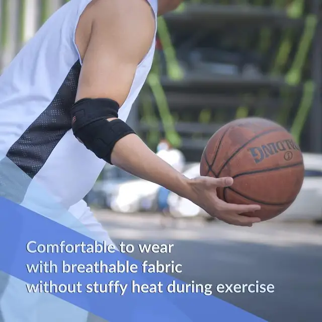 1PC Elbow Brace Compression Arm Sleeve Elbow Support for Tendonitis Tennis Golfers Arthritis Weight Lifting Elbow Protector 5