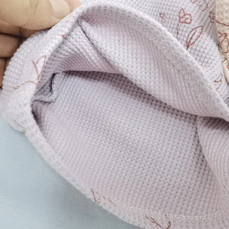  소녀 민소매 의류 세트, 편안한 와플 코튼  소녀 의상, 조끼 및 반바지, 어린이 캐주얼 2 개 세트, 2025 여름 신상