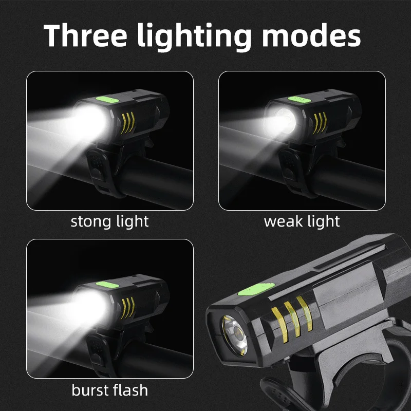 COBA Bicycle Bike USB Rechargeable Light LED High Brightness Multi-Function Road MTB Cycling Safety Front Lights