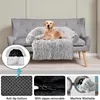 Large Washable Pet Bed Soft Plush Couch Warm Dog Bed Mat Cover Sofa Cushion Waterproof Non-Slip Dog Mat for Dogs Cat 2