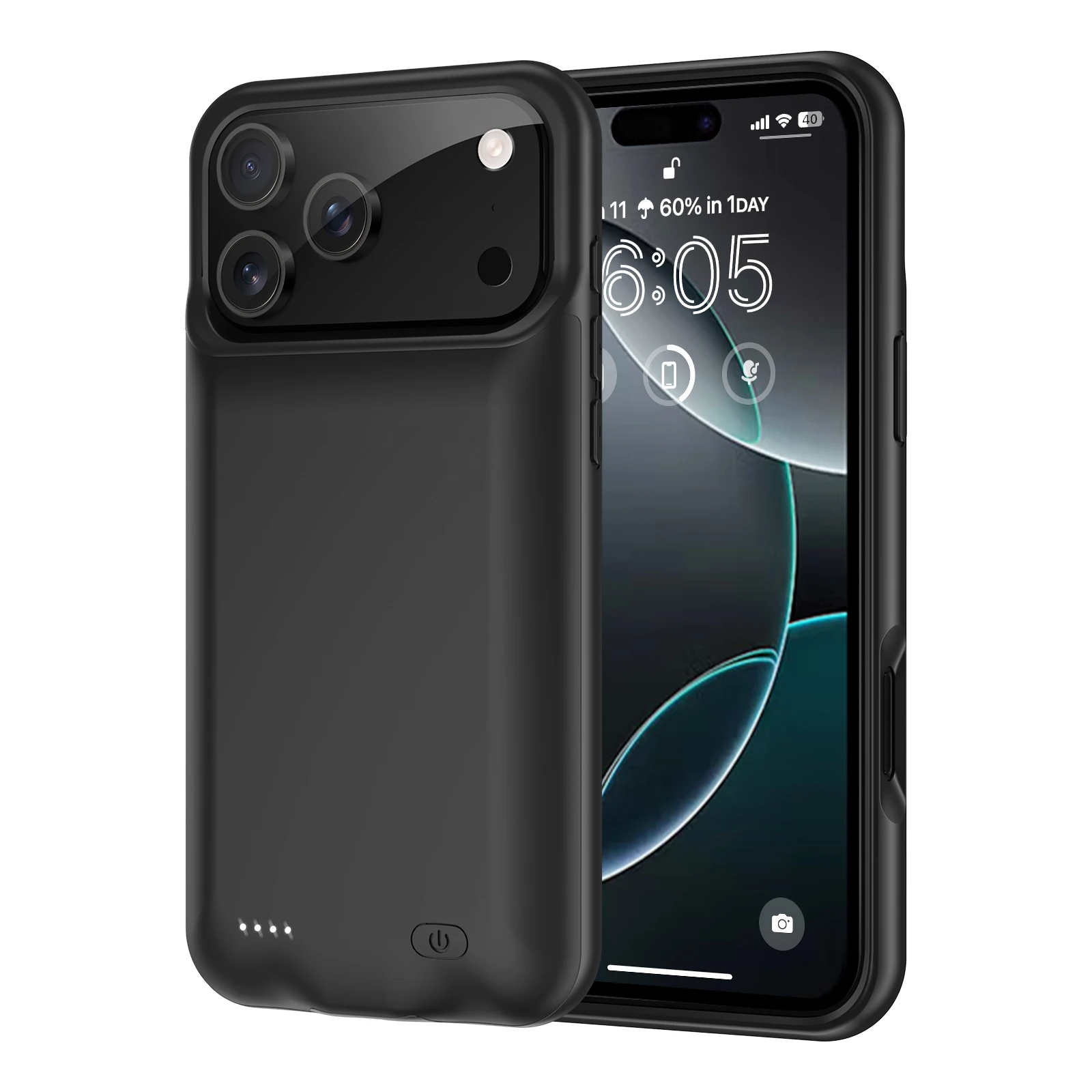 Smart Battery Charger Case for iPhone 17 Pro Max Battery Pack