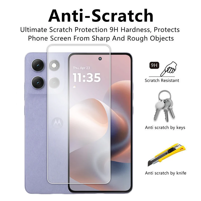 Premium Tempered Glass Screen Protector - Transparent HD Film