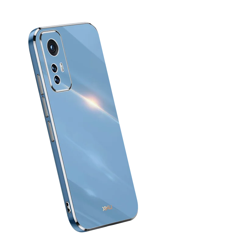 Luxury Square Plating Shockproof Soft TPU Silicone Case