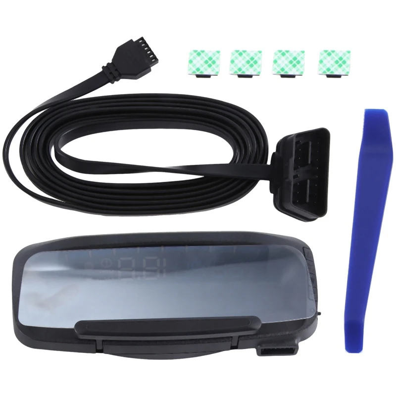 

Автомобильный дисплей на лобовом стекле Автомобильный Универсальный OBD2 GPS Спидометр Одометр как показано прочный