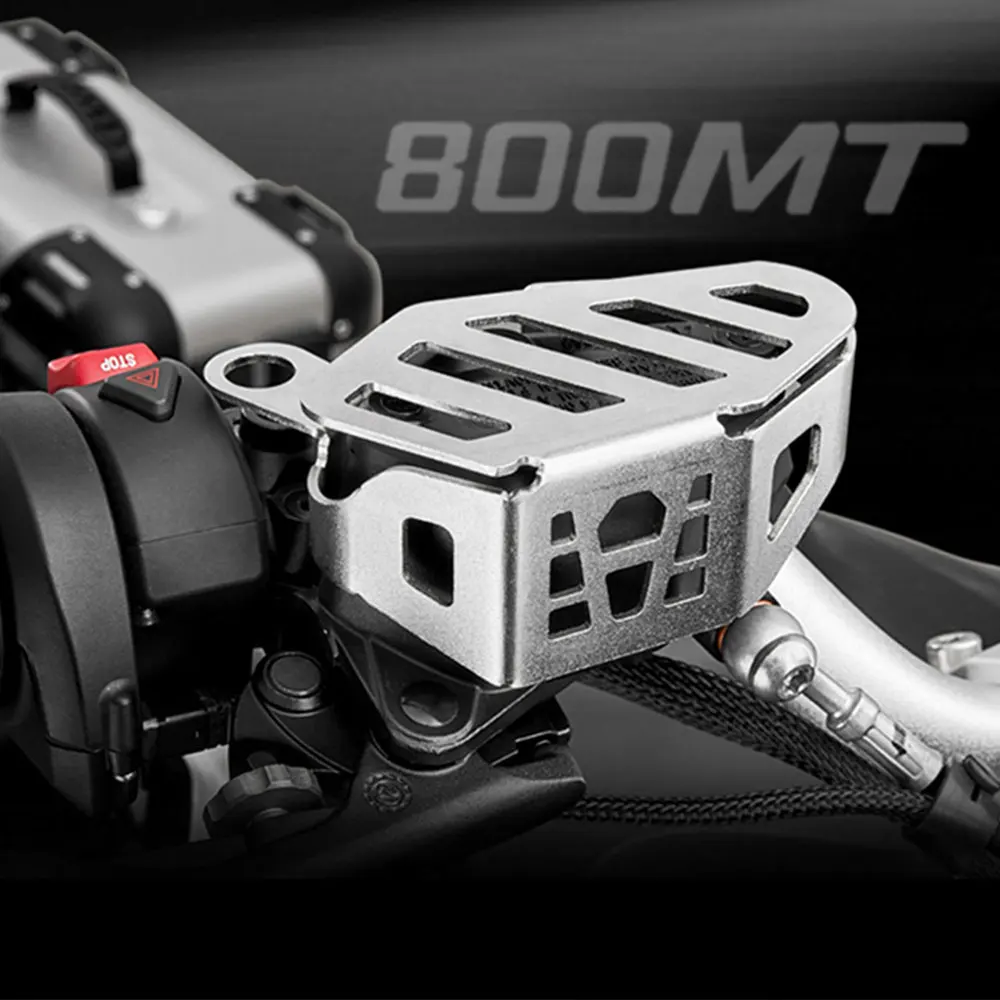 

2021 2022 2023 Motor Alumiunm Accessory Front Brake Fluid Reservoir Guard Cover Protect FOR CFMOTO CF MOTO 800MT 800 MT 800mt