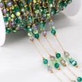 Green 3.8mm bead