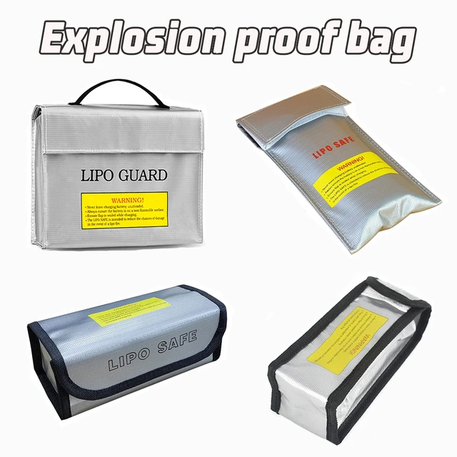 Lipo Batterie Garde Sac de Sécurité, Sac de Chargeur de Batterie