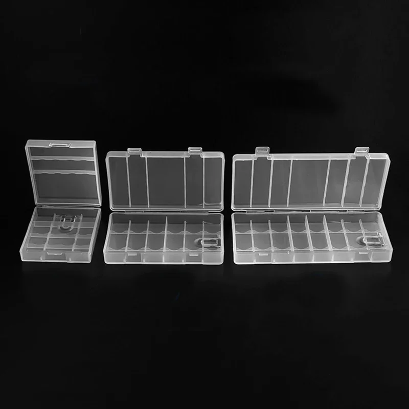 1 Pezzo Di Plastica Dura Aa Aaa Custodia Cover Holder Aa / Aaa Battery Storage Box Contenitore Per Batterie 4 6 8X Aa Aaa
