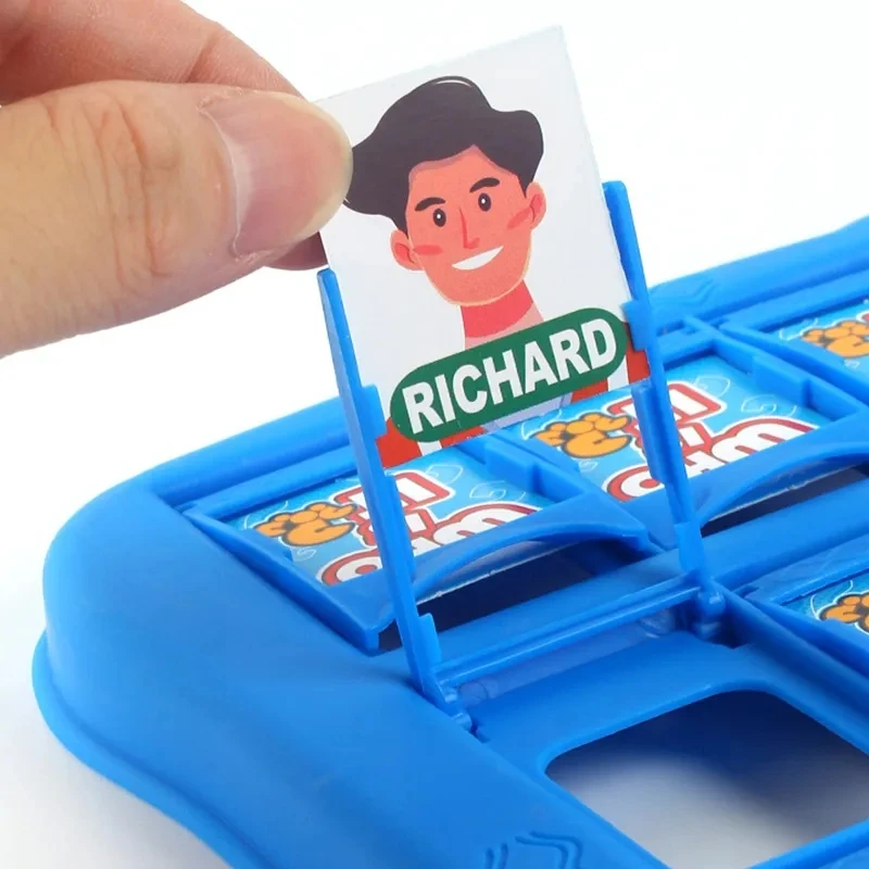 Guess Who Game Family Interation Card Toy Board Guessing Memory