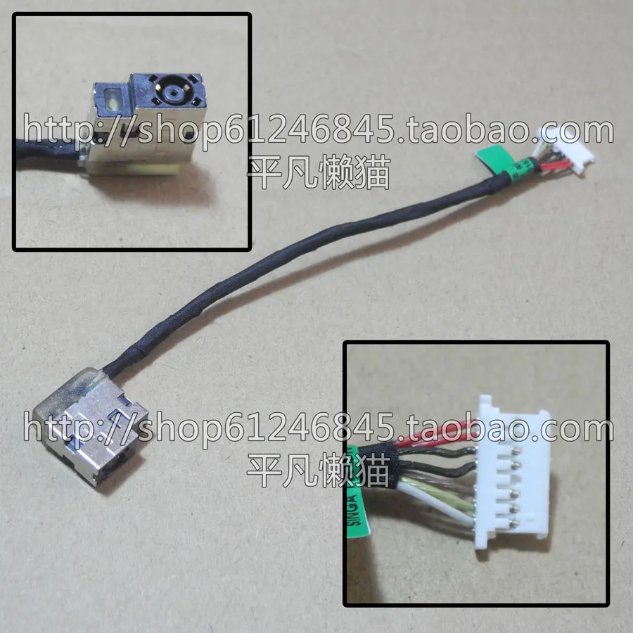 

DC Power Jack with cable For HP 240 G4 340 346 348 G3 G4 TPN-I124 laptop DC-IN Flex Cable