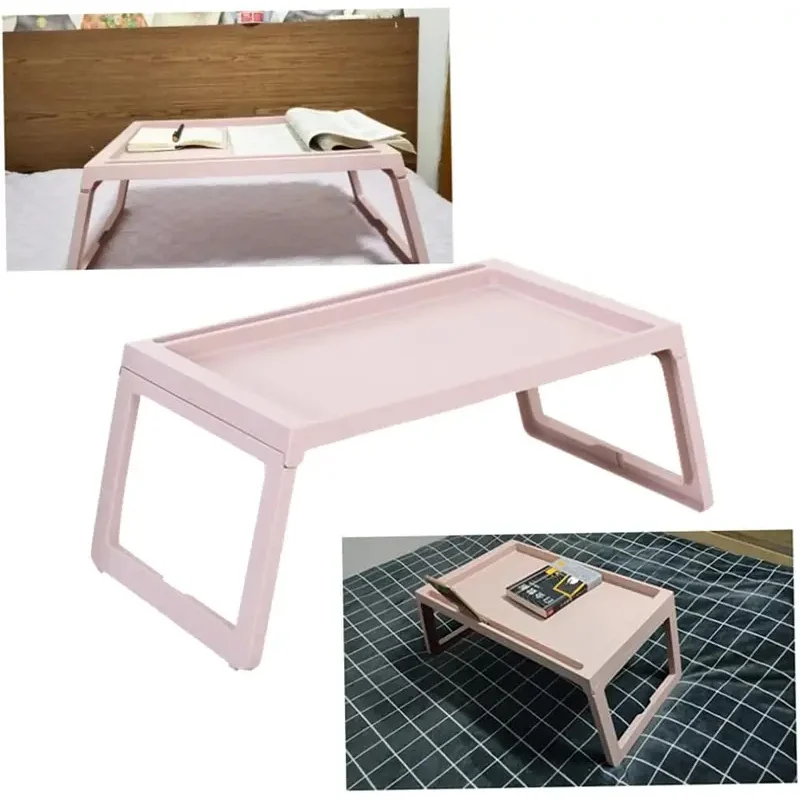 Foldable Laptop Desk Multifunctional Plastic Table Ideal For Use On Bed Or Sofa Height-Adjustable Perfect For Home laptop desk stand