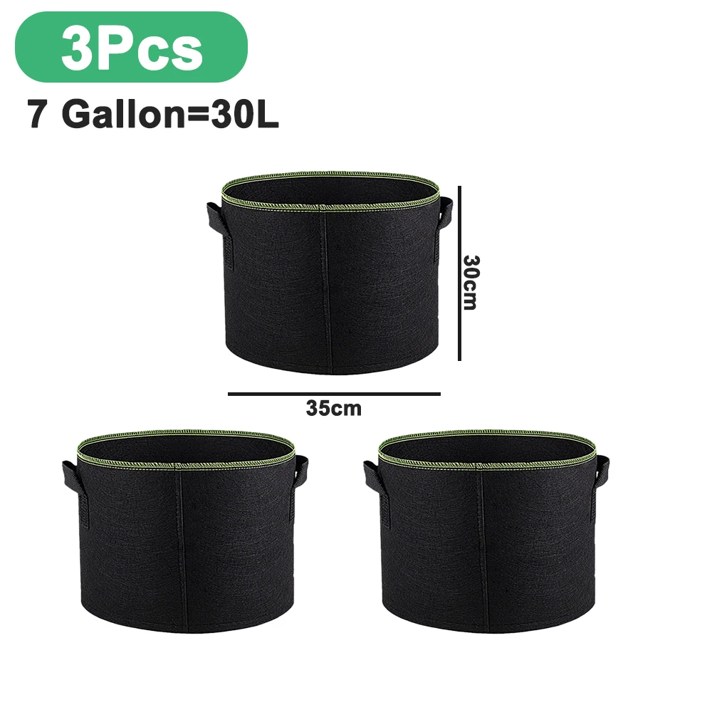 3 Pcs 7 Gallon