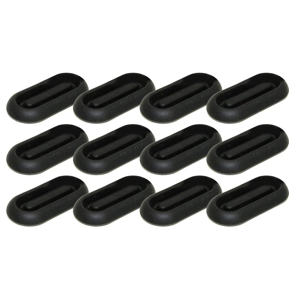 Plug Cover Gasket Underbody Floor Assembly 12PC 45*20mm N91055001 TPE Seal