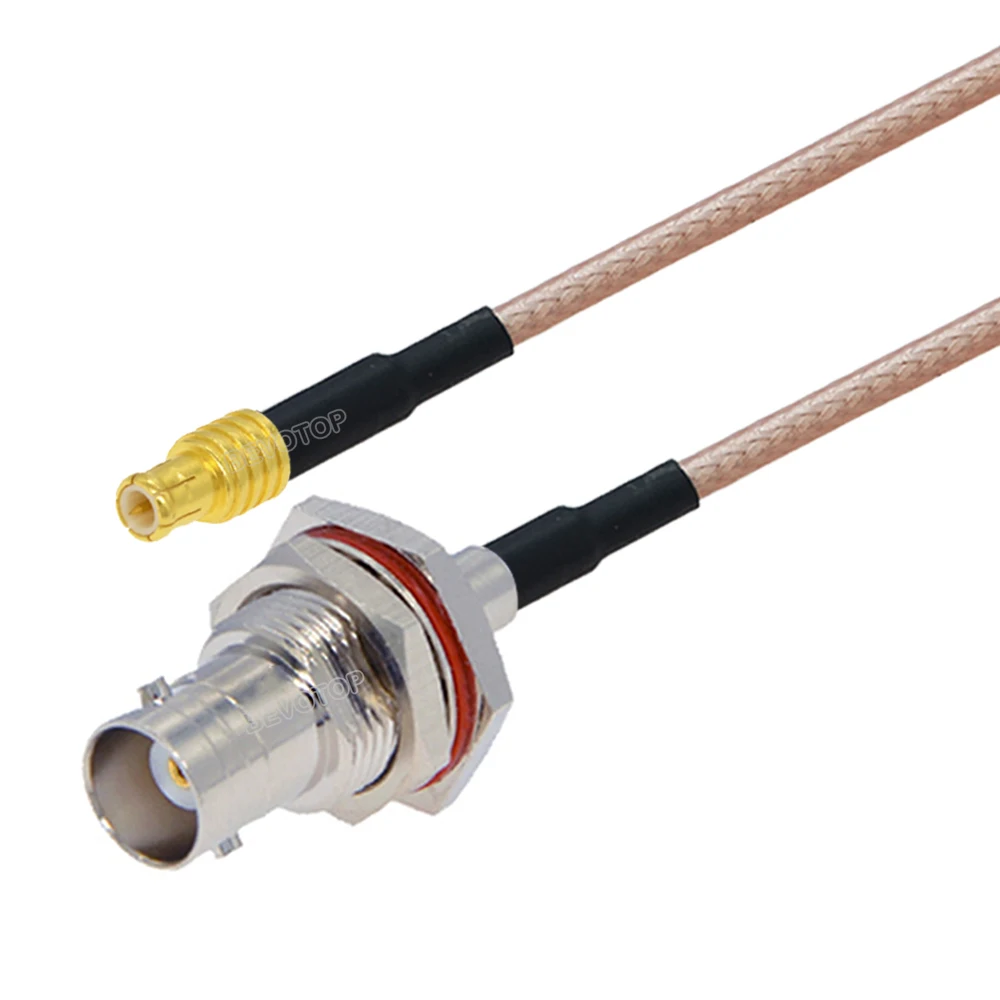 RG-316 MCX Male Straight/Right Angle to BNC Male/Female Connector RG316 RF Coax Cable Extension Cable Coaxial Jumper Cord