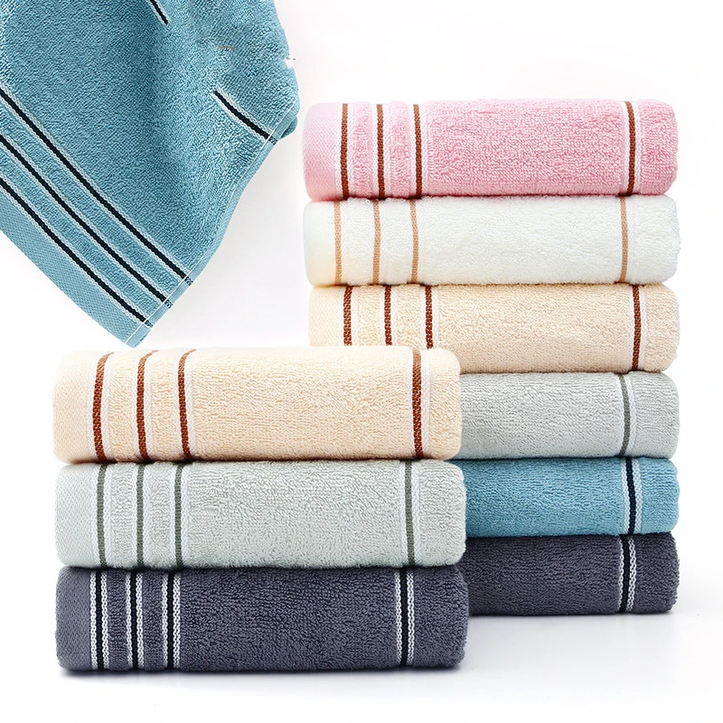 2pcs Jieliya Towel and Bath Towel Gift Box Pure Cotton Towels Embroidered Soft and Skin Friendly, Absorbent Non Shedding